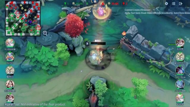 Auto Chess Moba Alpha test Semi Final round 1 смотреть онлайн