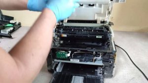 HOW TO CLEAN THE LASER UNIT ON BROTHER DCP-1512, DCP-1510, DCP-1610, DCP-1612, SOLVE LIGHT PRINTING