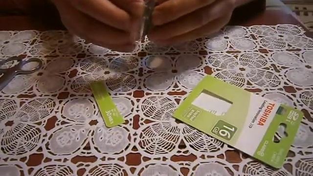 Посылка из Китая обзор товара (Toshiba) 16GB SD Class 10 смотреть онлайн