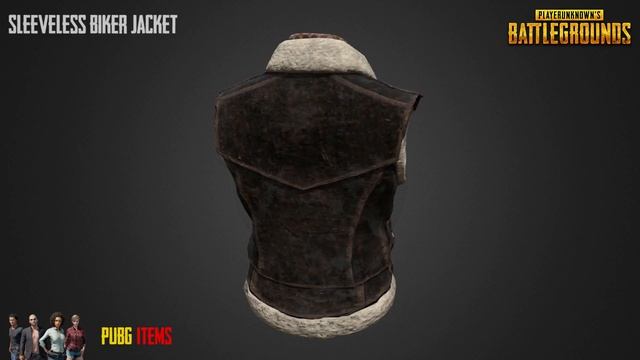Sleeveless Biker Jacket | PUBG Item Showcase смотреть онлайн