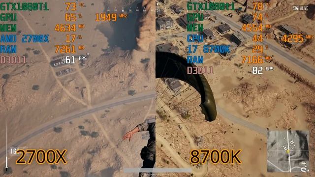 AMD Ryzen 2700X VS Intel 8700K Which one is the best? 7Games Test смотреть онлайн