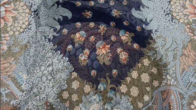Бархатная ночь. Артикул 14. Автор Татьяна Сухаревская. ПАВЛОВОПОСАДСКАЯ ШАЛЬ. смотреть онлайн