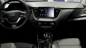 Обновленный Hyundai Solaris получил цифровую приборную панель.