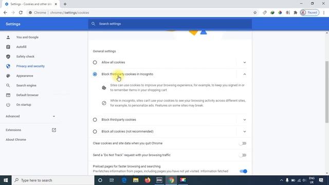 How to enable and disable cookies in google chrome | Tamil смотреть онлайн