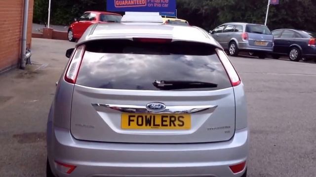 Ford Focus 1.8, 5dr in silver смотреть онлайн