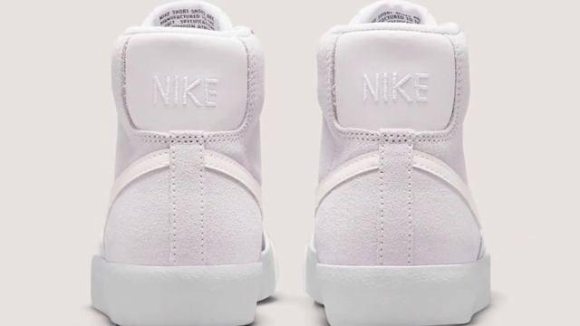 Nike Blazer Mid Light Violet Colorway Shoes Exclusive look смотреть онлайн