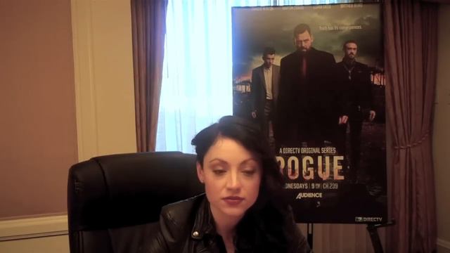 Leah Gibson Talks About Her Character in "Rogue" смотреть онлайн