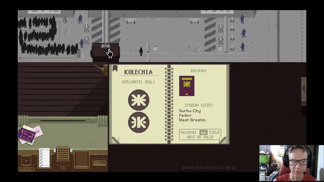 Papers, Please is a Stressful Game! Damn! смотреть онлайн
