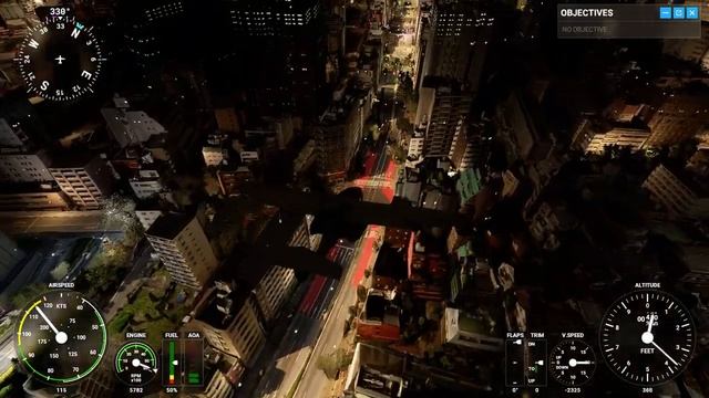 Microsoft Flight Simulator - Night Flight over Tokyo смотреть онлайн