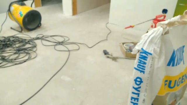 Мини обзор каркасного дома 6х8 и некоторые факты о KNAUF FUGEN, а также о входной двери. Часть-53