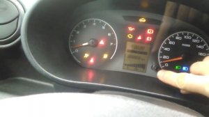 Приборная панель  Лада Гранта 2190 тестовый режим