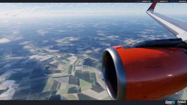 X-Plane 12 / AutoOrtho / Toliss A320Neo / LFPO Descent,. Approach and Landing смотреть онлайн