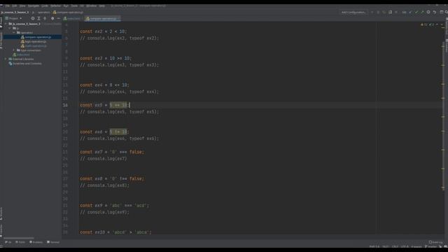 Операторы JavaScript. Математические, логические и операторы сравнения [Урок 13] / @VladimirShaitan смотреть онлайн