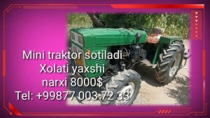 МИНИ ТРАКТОРЛАР НАРХЛАРИ 2023