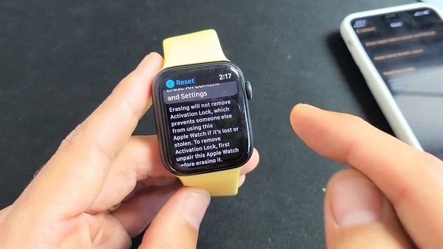 How to Factory Reset Apple Watch Series 6 Back to Factory Default Settings смотреть онлайн