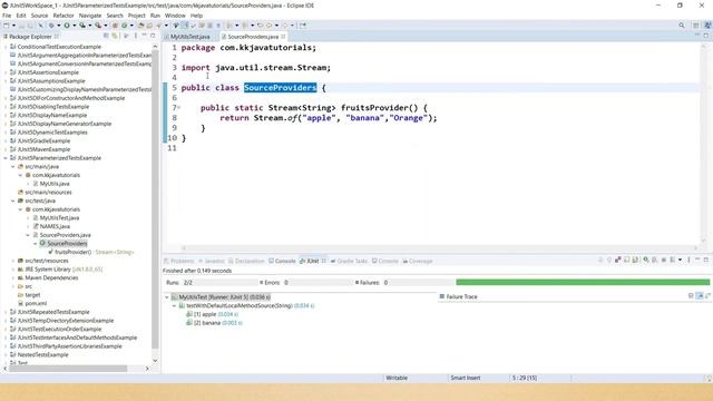 Parameterized Tests with @MethodSource in Junit 5 || @ParameterizedTest in Junit 5 смотреть онлайн