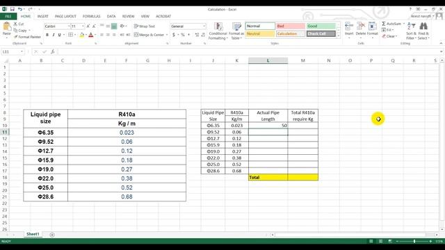 How to Calculate VRF Additional Refrigerant Charge Jinowa Air Conditioner смотреть онлайн