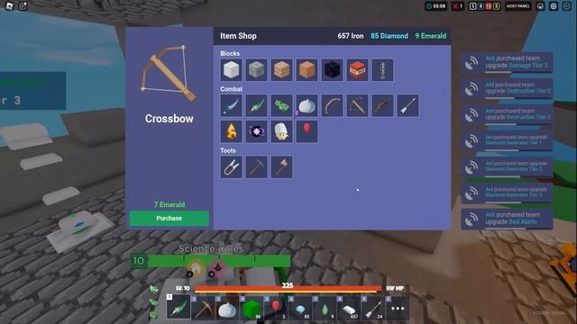 I Gave Myself INFINITE Mastery Points.. (Roblox Bedwars) смотреть онлайн