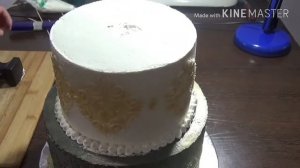 Как собрать двухэтажный торт "молочная девочка"