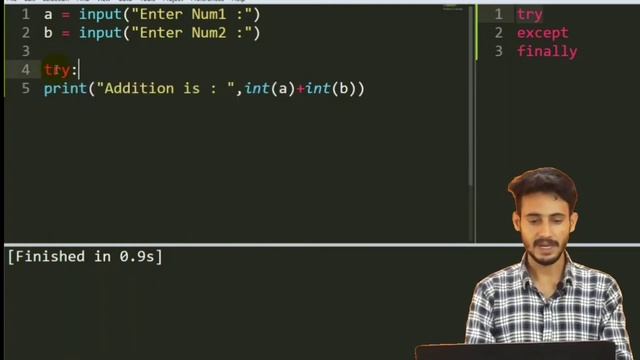 Python Exception Handling - Python Tutorial #49 смотреть онлайн
