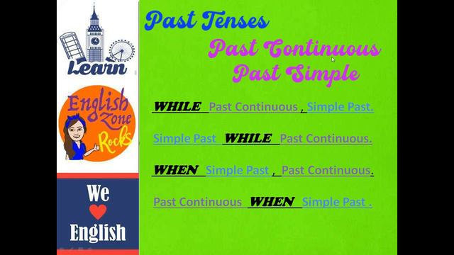PAST CONTINUOUS PROGRESSIVE GrammarRocks смотреть онлайн