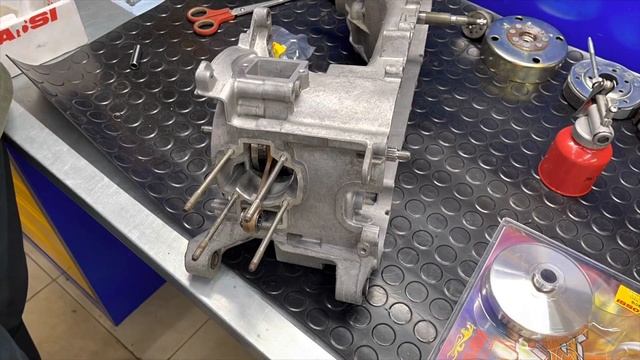 Как сделать мопед быстрее. Тюнинг Aprilia SR 50.