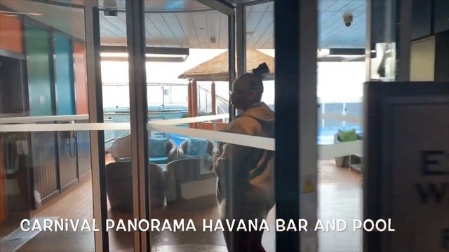 Carnival Panorama Havana Bar, Club and Pool areas смотреть онлайн