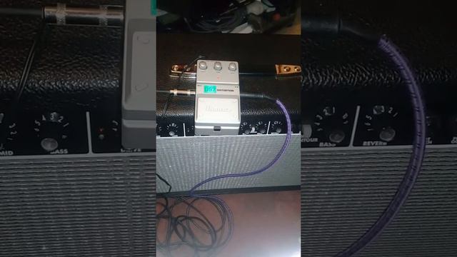 Ibanez DS7 distortion pedal test смотреть онлайн