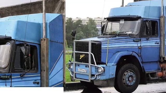 Приделал кабину от ЗИЛа 4331 на раму Вольво смотреть онлайн