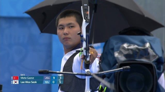 Mete Gazoz v Lee Woo Seok – recurve men’s gold | Berlin 2018 Hyundai Archery World Cup S4 смотреть онлайн