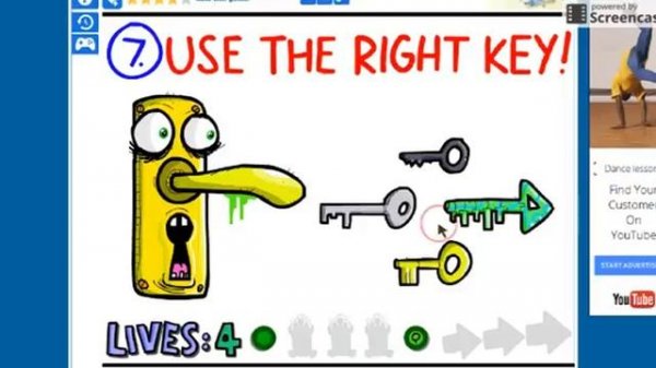 The Impossible Quiz 2 How not to use the right key