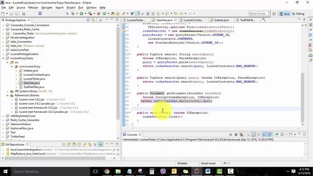 Tutorial: Apache Lucene Fuzzy Search using Java смотреть онлайн