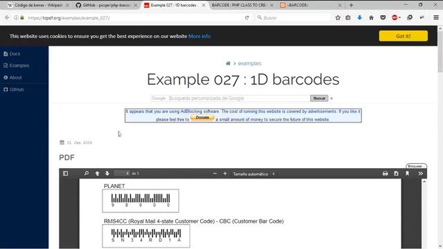 Directo #10 - Librerías PHP para crear código de Barras смотреть онлайн