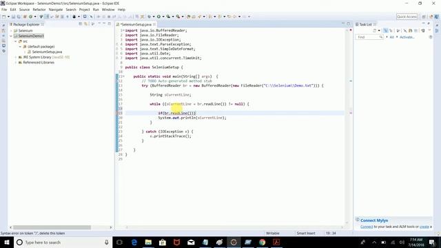 how to read text file in java - Tutorial 10 смотреть онлайн