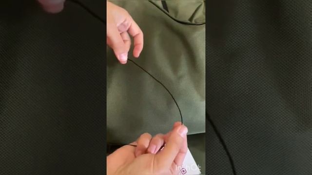 Как завязать узел на жильной и нейлоновой струне смотреть онлайн