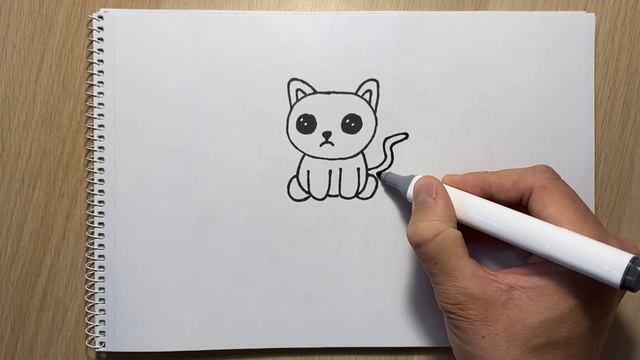 Как нарисовать кошку [Искусство для детей] смотреть онлайн