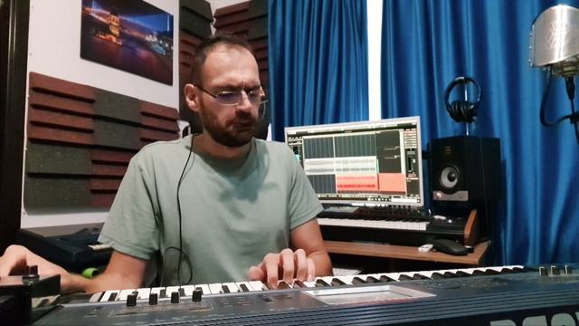 Christos Vogiatzis - "Nas Mpalamo" - "Arage" - KORG TRITON EXTREME - MOSS - MRT Breathing Controlle смотреть онлайн