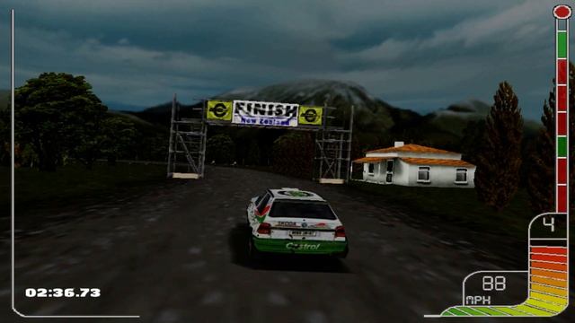 Colin McRae Rally 1998: New Zealand Stage 1 Skoda Felicia Kit Car Gameplay HD 60fps