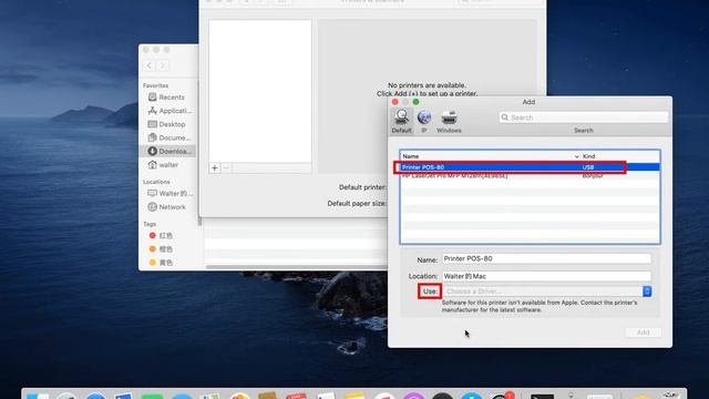 V330M T890H Receipt Printer Driver Mac install guide смотреть онлайн