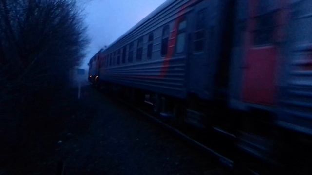 тэп70 0402 с пассажирским поездом Санкт-Петербург Волгоград смотреть онлайн