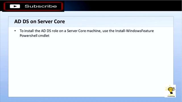 Windows Server 2016 Identity (70-742) - 3 Active Directory Domain Services смотреть онлайн