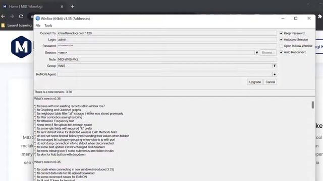 cara upgrade winbox mikrotik смотреть онлайн