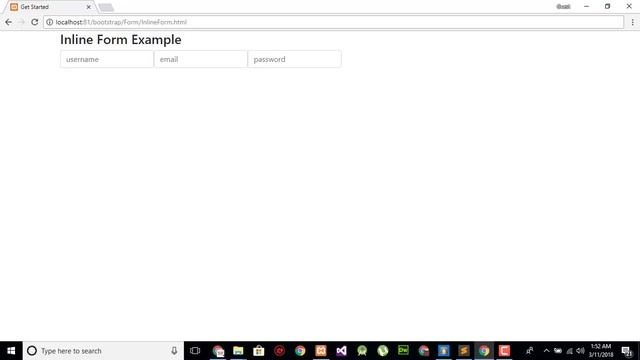 23 - Create Inline Form with Bootstrap 4 смотреть онлайн