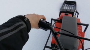 Самодельный снегоход из мотобуксировщика 3 марта 2024 г.