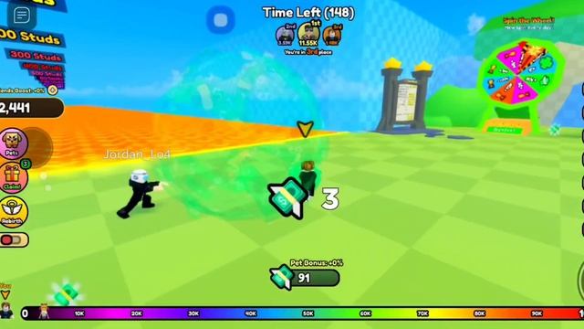 OGGY BUILD BIGGEST DOLLAR BALL IN MONEY RACE (ROBLOX) @TaimurOP смотреть онлайн