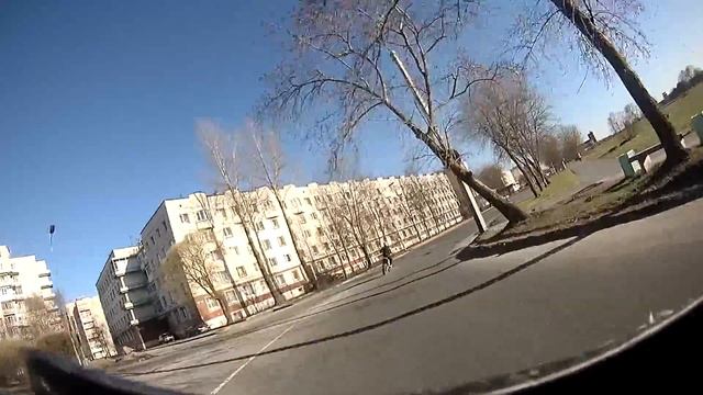 Неспешный прохват по городу Forsage 450 / Pitster Pro 160 смотреть онлайн