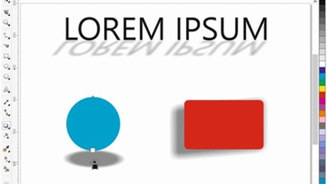 CorelDRAW - Interactive Drop Shadow смотреть онлайн