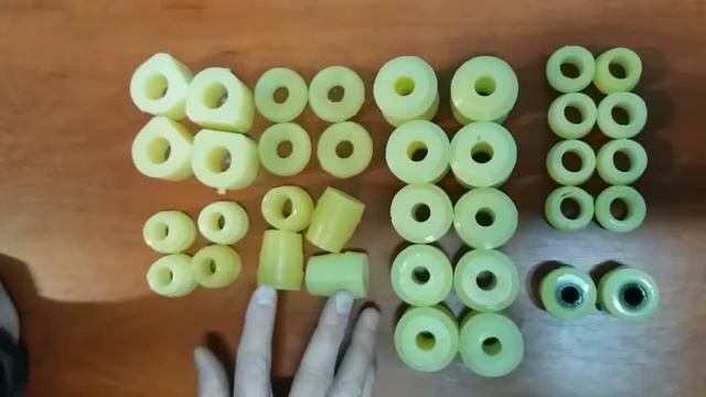 ВАЗ 2101-2107 комплект полиуретановых запчастей на ходовую смотреть онлайн