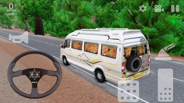 Kolli Hills Driving Simulator - Family Minibus Uphill Driving - Car Game Android Gameplay смотреть онлайн