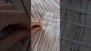 Как вешать шторы на ленте? Как сделать сборку?